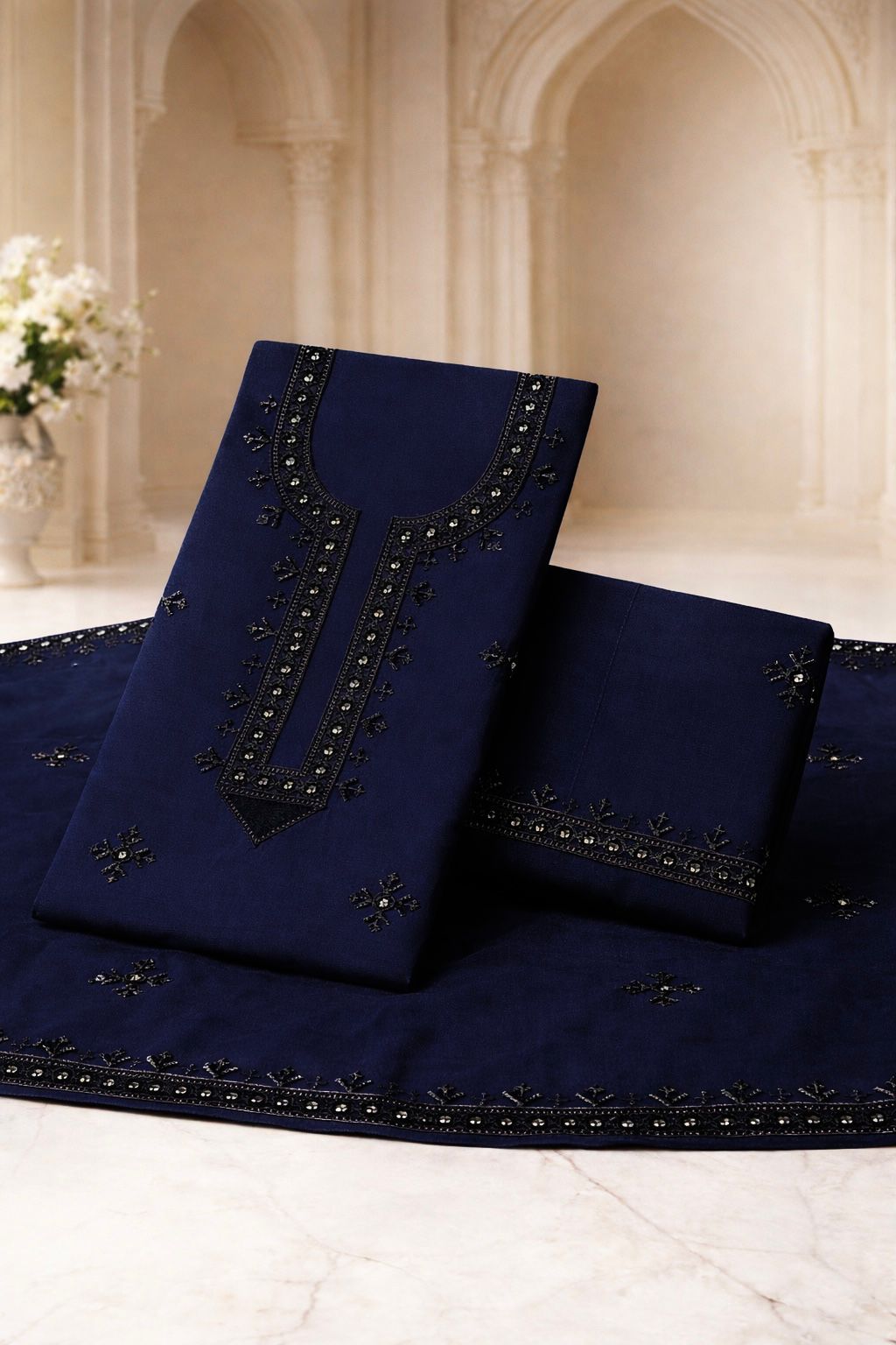 Sitara Rocket Gala Embroidered Lawn 3PC Suit