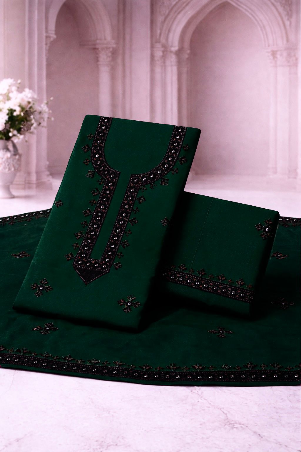 Sitara Rocket Gala Embroidered Lawn 3PC Suit