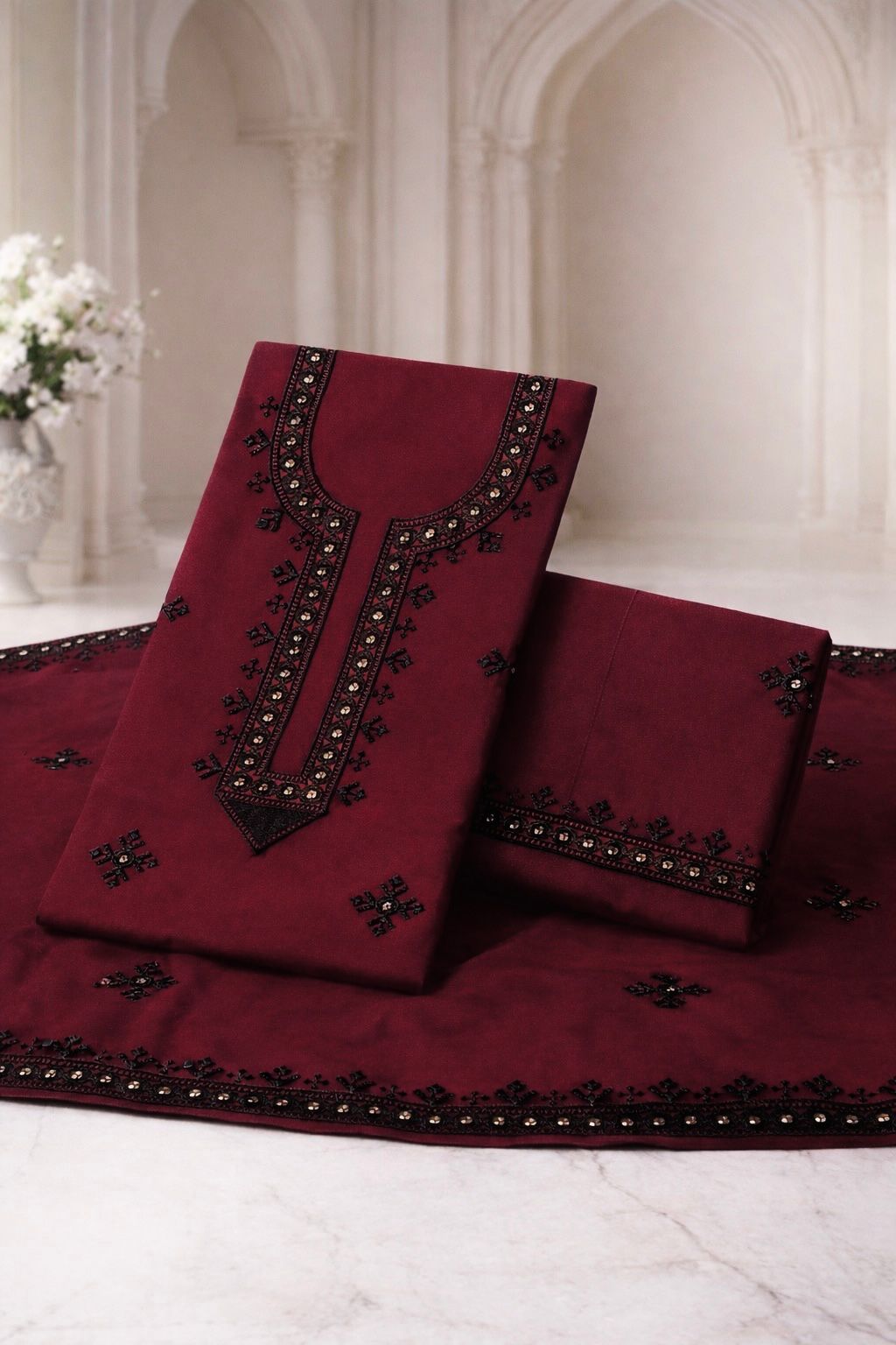 Sitara Rocket Gala Embroidered Lawn 3PC Suit