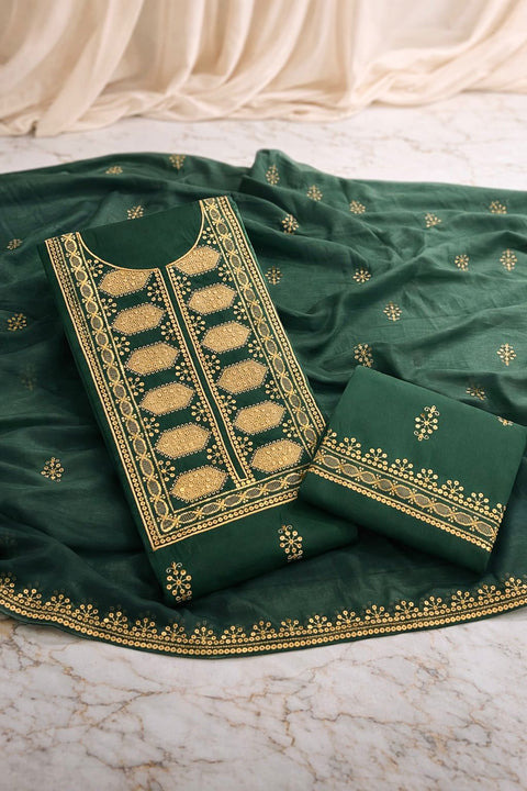 Skin Gold Sitara Embroidered Lawn 3PC Dress