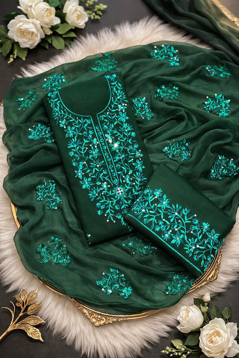 Phulkari Sitara Embroidered Lawn 3PC Suit