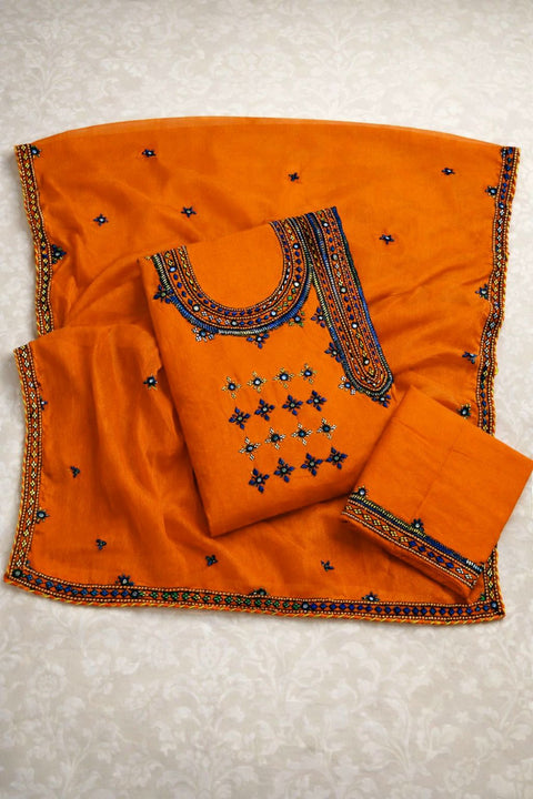 Original Balochi Mirror Work Angrakha 3PC Suit