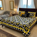 Luxury Rilli Foam Filled King Size Bedsheet Set