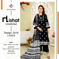 🖤 Nishat & GulAhmed Inspired Black & White Lawn Collection ✨